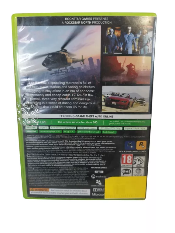 GRA XBOX 360 GTA V