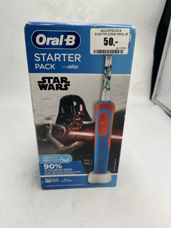 SZCZOTECZKA ELEKTRYCZNA ORAL-B STAR WARS KIDS