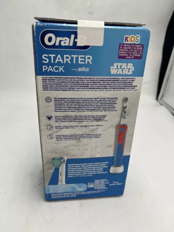 SZCZOTECZKA ELEKTRYCZNA ORAL-B STAR WARS KIDS