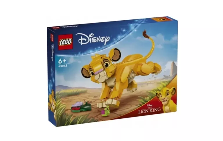 LEGO DISNEY LEGO DISNEY KRÓL LEW - LWIĄTKO SIMBA 43243 FABRYCZNIE ZAPAKOWA