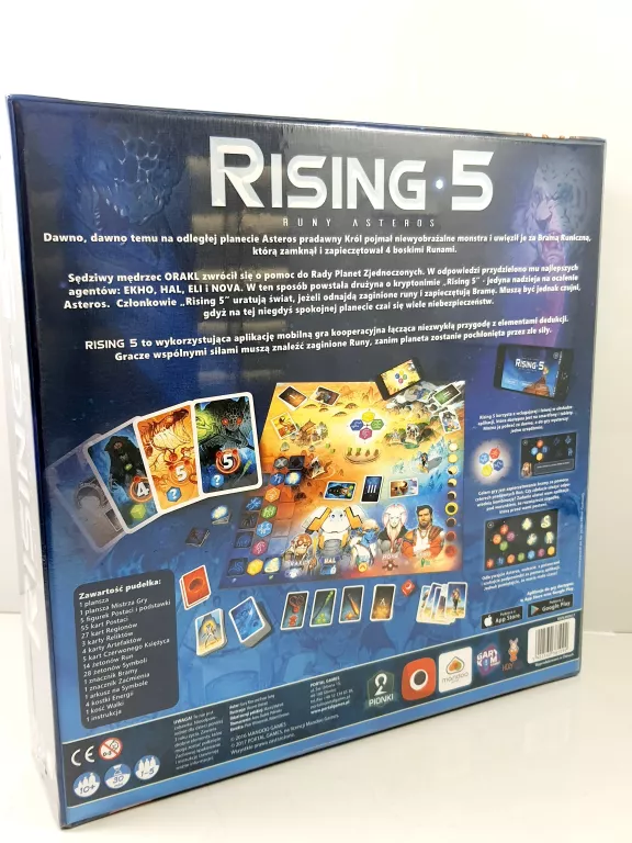 GRA RISING 5 RUNY ASTEROS PORTAL GAMES #PLOMBA