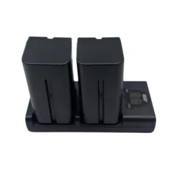 ŁADOWARKA DWUKANAŁOWA DO SONY NEWELL + 2 AKU 5200MAH
