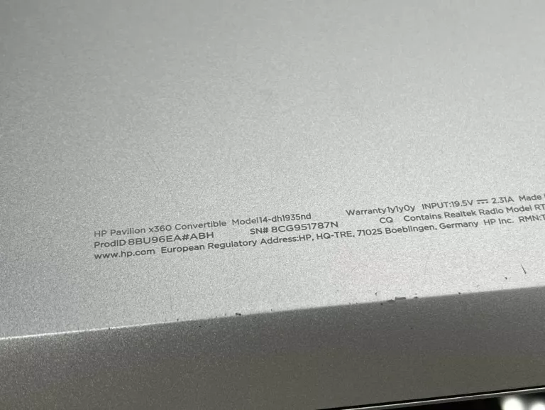 LAPTOP 2W1 HP PAVILION I3-10110U 8GB 120GB