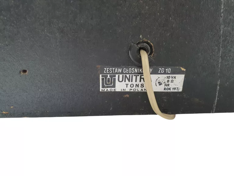 GRAMOFON PALLADIUM + GŁOŚNIKI UNITRA ZG10 + PŁTYT