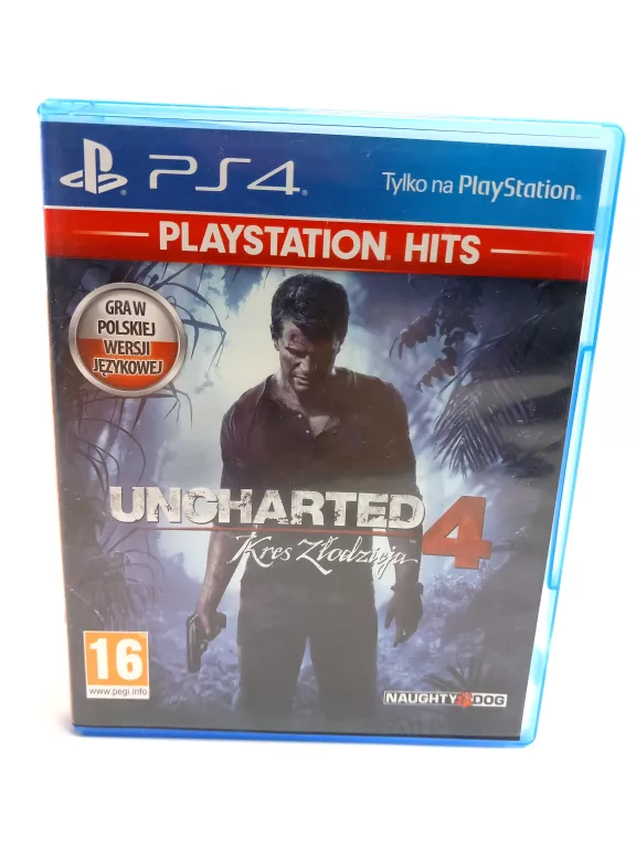 UNCHARTED 4 PS4 GRA