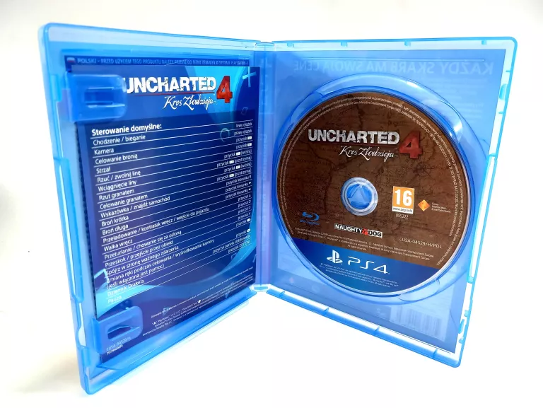 UNCHARTED 4 PS4 GRA