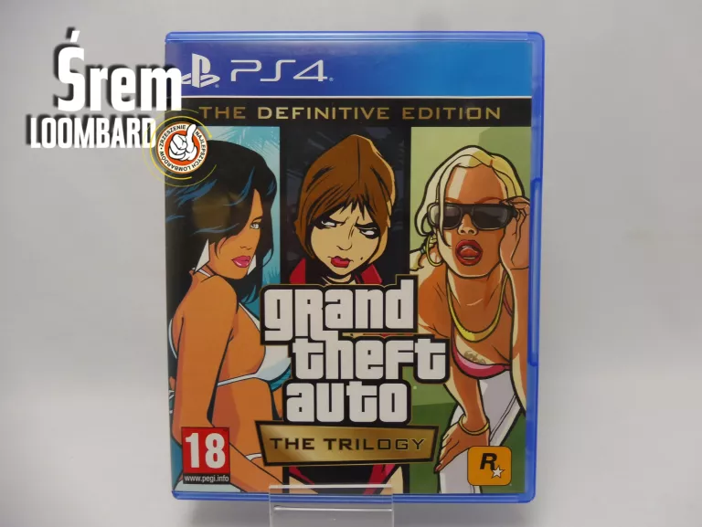 GRA GTA TRILOGY PS4