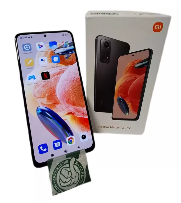 TELEFON XIAOMI REDMI NOTE 12 PRO 6/256GB ZESTAW