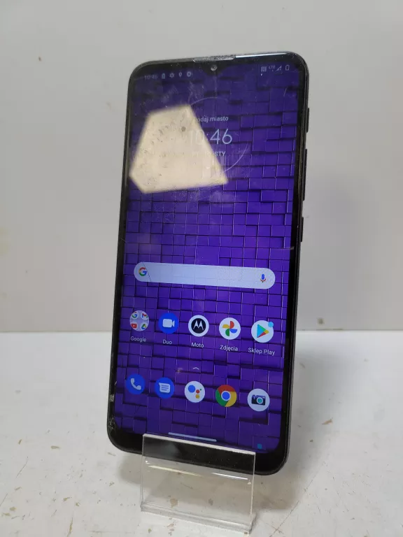 TELEFON MOTOROLA MOTO G10 64GB PĘKNIĘTA*