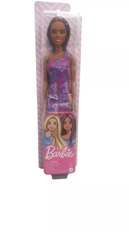 LALKA MATTEL HGM57 BARBIE BRUNETKA W SUKIENCE