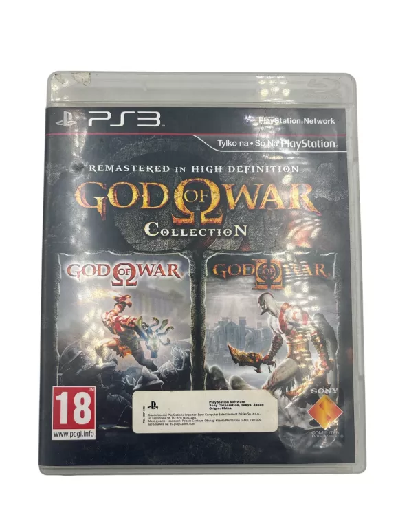 GRA NA PS3 GOD OF WAR COLLECTION