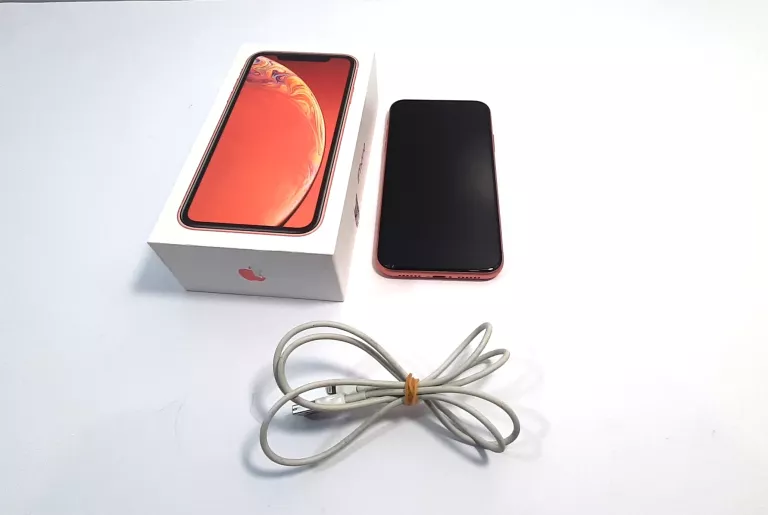 IPHONE XR 64GB LEKKIE PĘKNIĘCIE BATERIA 80%