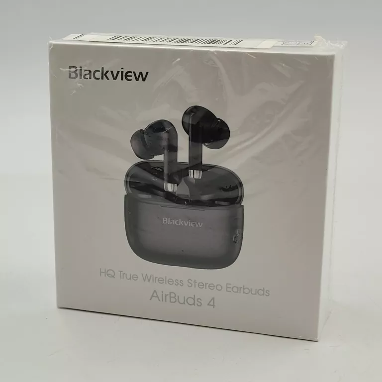 SŁUCHAWKI DOUSZNE BLACKVIEW AIRBUDS 4 CZARNE IPX7 BLUETOOTH 5.3