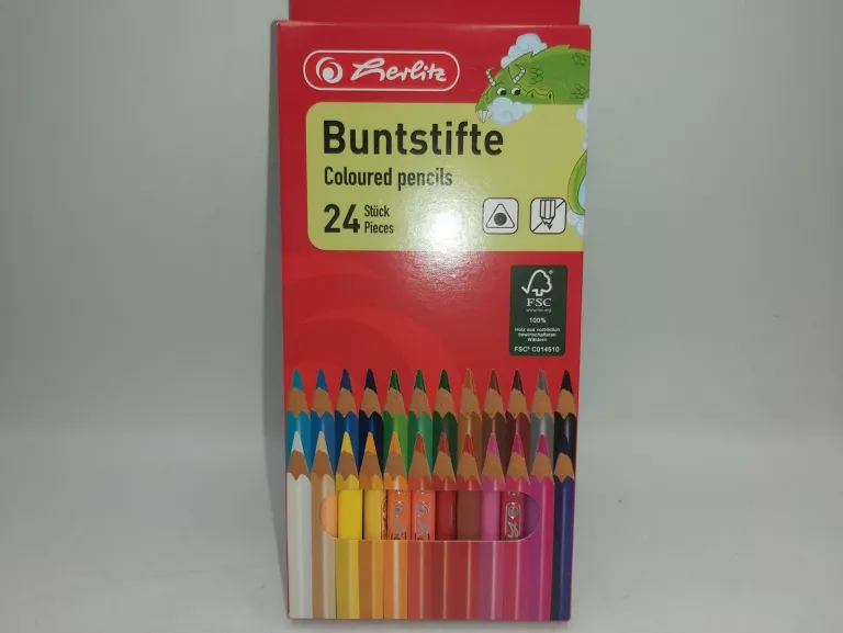 KREDKI HERLITZ BUNTSTIFTE 24 SZT