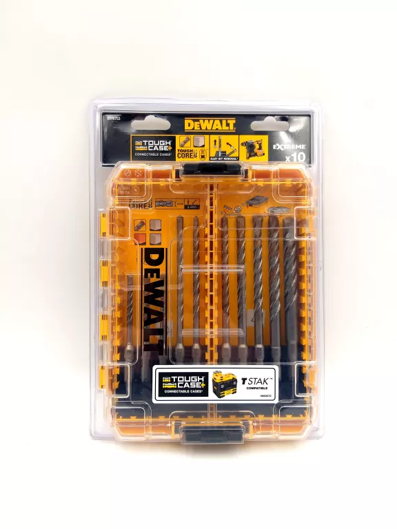 DEWALT ZESTAW WIERTEŁ SDS-PLUS 10SZT DT70753 #IGŁA