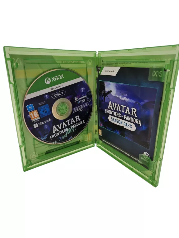 XBOX SERIES S AVATAR (CD 2) + XBOX ONE CYBERPUNK 2077 (CD 2) * OPIS *