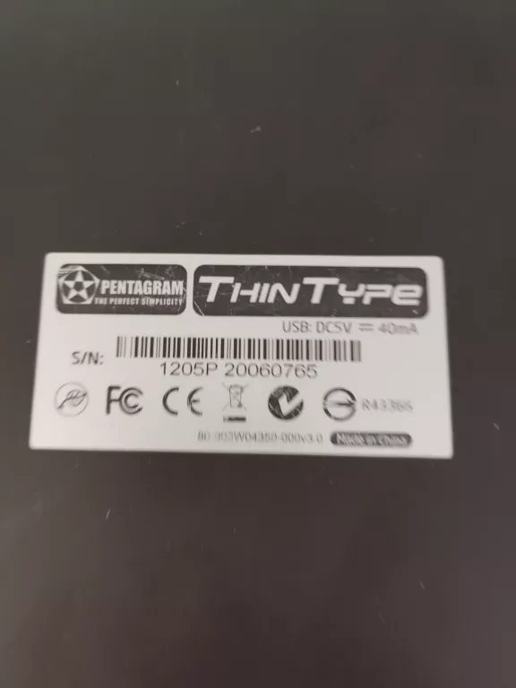 TABLET GRAFICZNY PENTAGRAM THIN TYPE