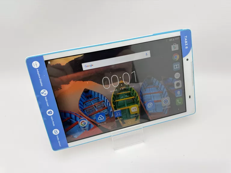 TABLET LENOVO TB3-850M + ETUI LENOVO TAB3 8 ANDROID 6.0!