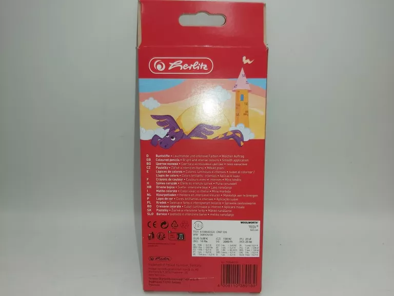 KREDKI HERLITZ BUNTSTIFTE 24 SZT
