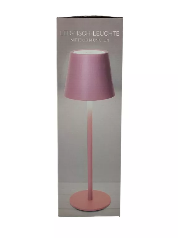 NANU-NANA LAMPA STOŁOWA LED USB-C STARY RÓŻ 37 CM STEROWANIE DOTYKIEM