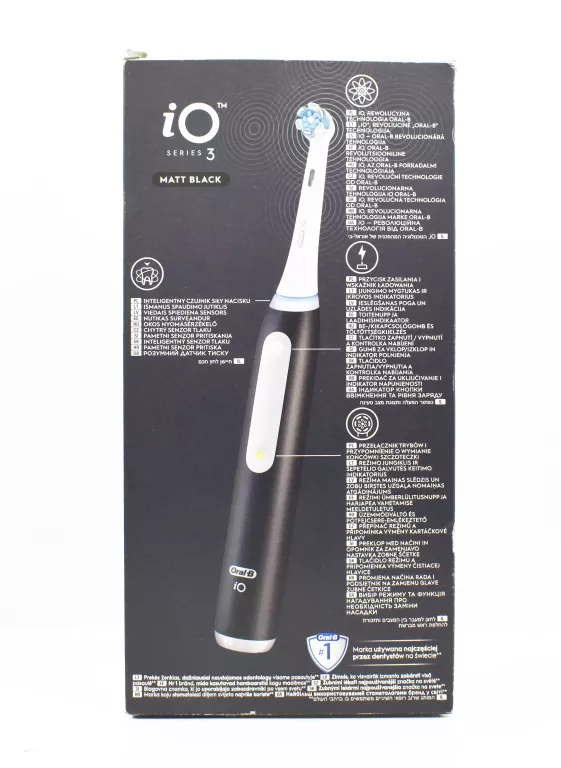 SZCZOTECZKA ELEKTRYCZNA ORAL-B IO SERIES 3
