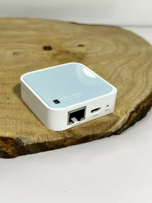NANO ROUTER BEZPRZEWODOWY, STANDARD N, 300 MB/S TL-WR802N KOMPLET