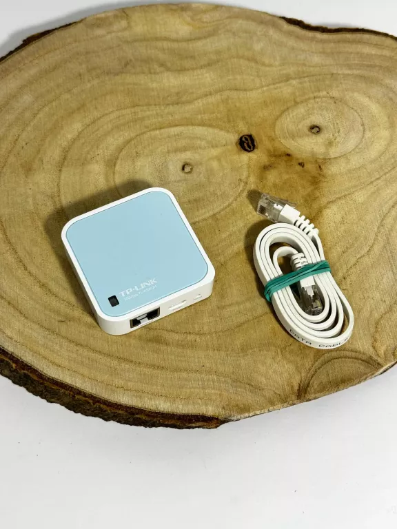 NANO ROUTER BEZPRZEWODOWY, STANDARD N, 300 MB/S TL-WR802N KOMPLET