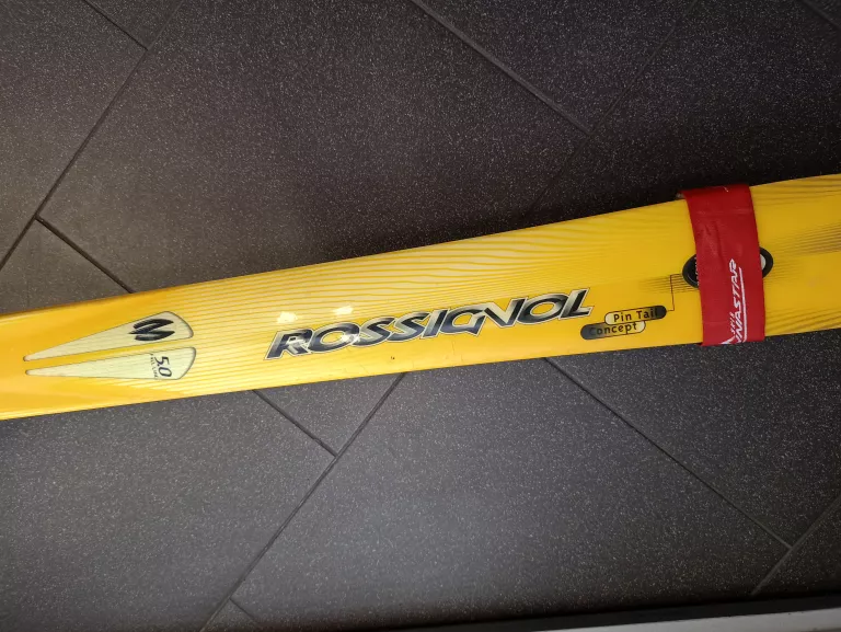 NARTY ROSSIGNOL MAJOR 5.0, 170 CM ŻÓŁTE