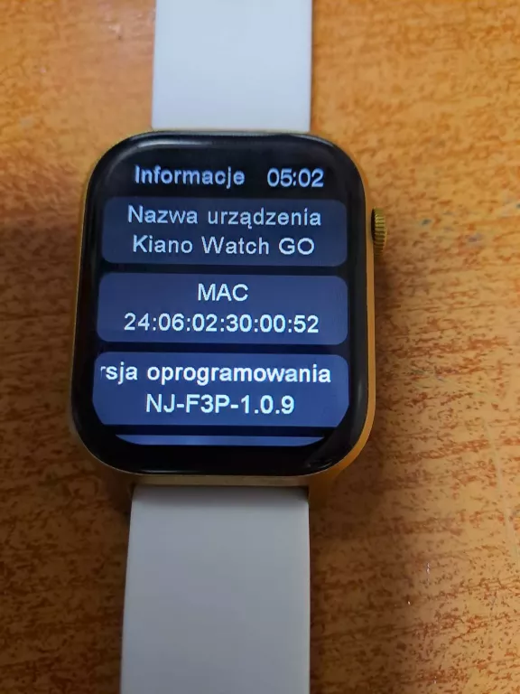 SMARTWATCH KIANO WATCH GO / KPL/ GW: 16/09/24 MEDIA EXPERT