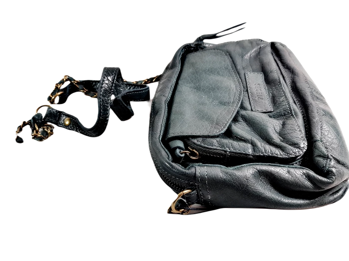 torebka-listonoszka-pieces-mala-zielona-miekka-22-x-15-x-45-cm-stan-11323-238058