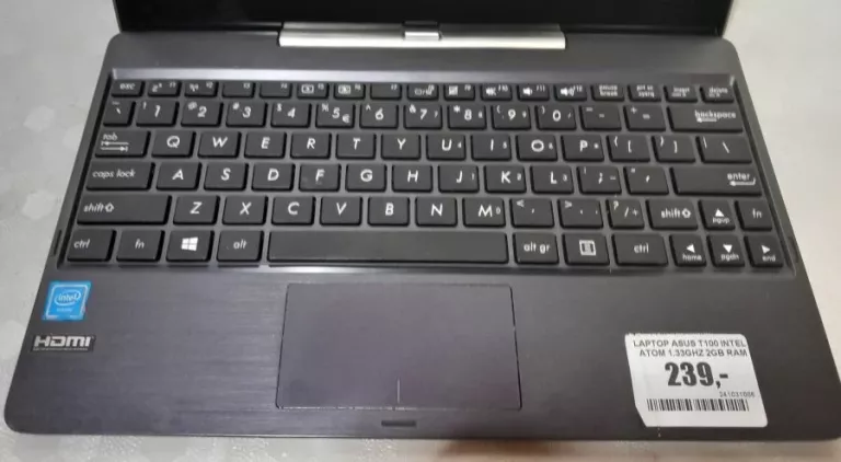 LAPTOP ASUS T100 INTEL ATOM 1.33GHZ 2GB RAM 32GB ŁAD