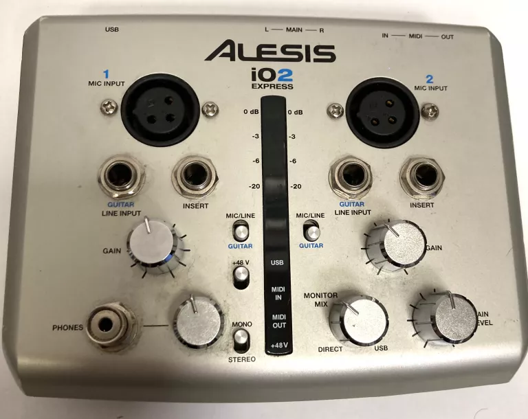 ALESIS IO2 EXPRESS INTERFEJS AUDIO USB