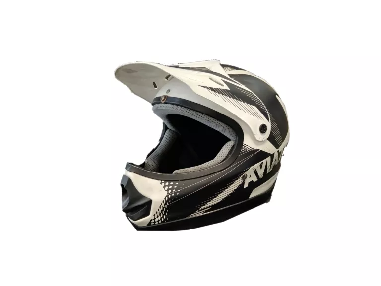 KASK MOTOCYKLOWY CROSS ENDURO DZIECIĘCY AVIATOR JUNIOR ROZMIAR M