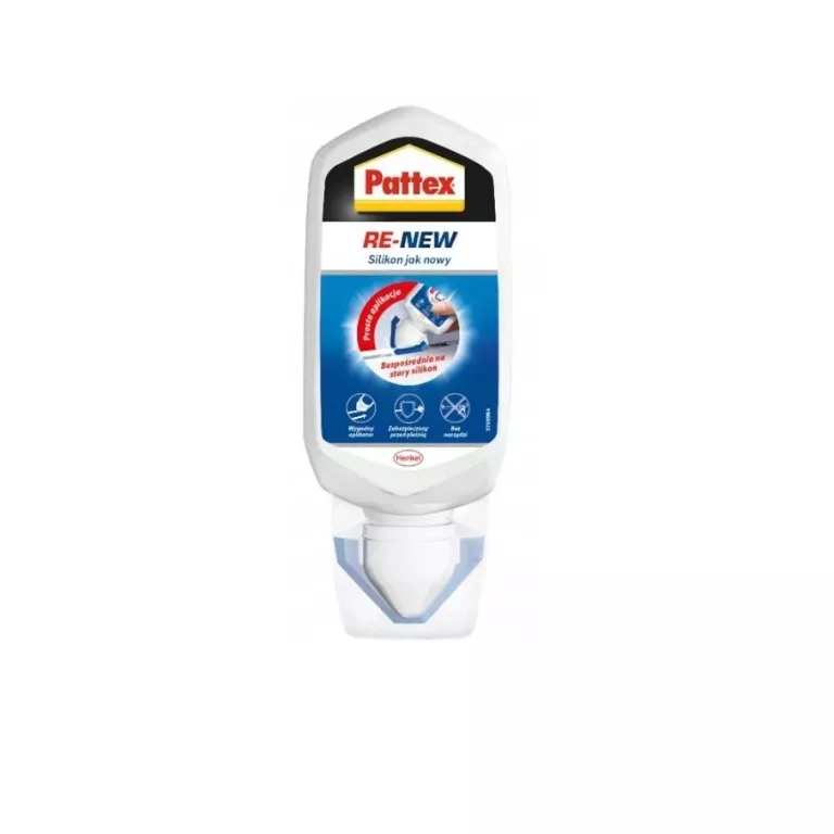 PATTEX RENEW RENOWATOR DO SILIKONÓW BIAŁY 80 ML