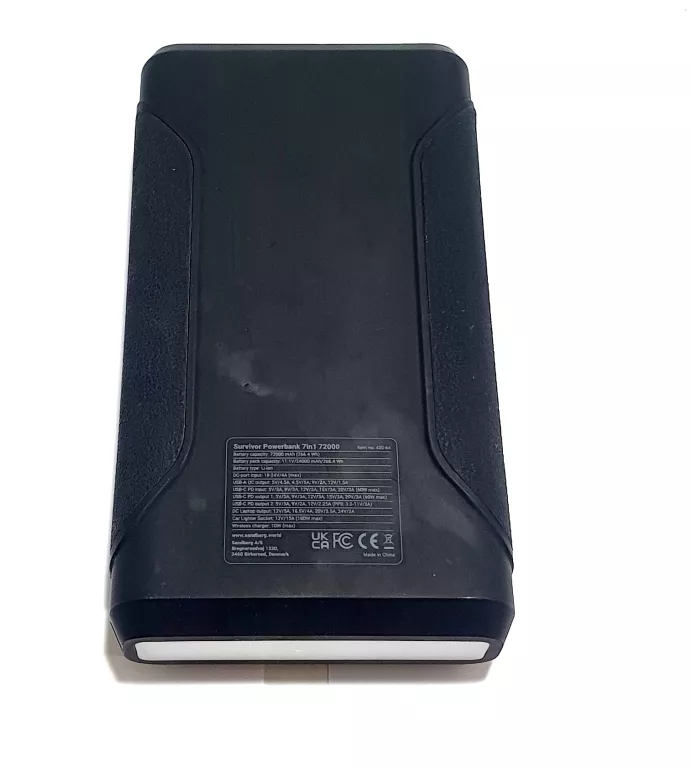 SANDBERG SURVIVOR POWERBANK 7IN1 72000 MAH