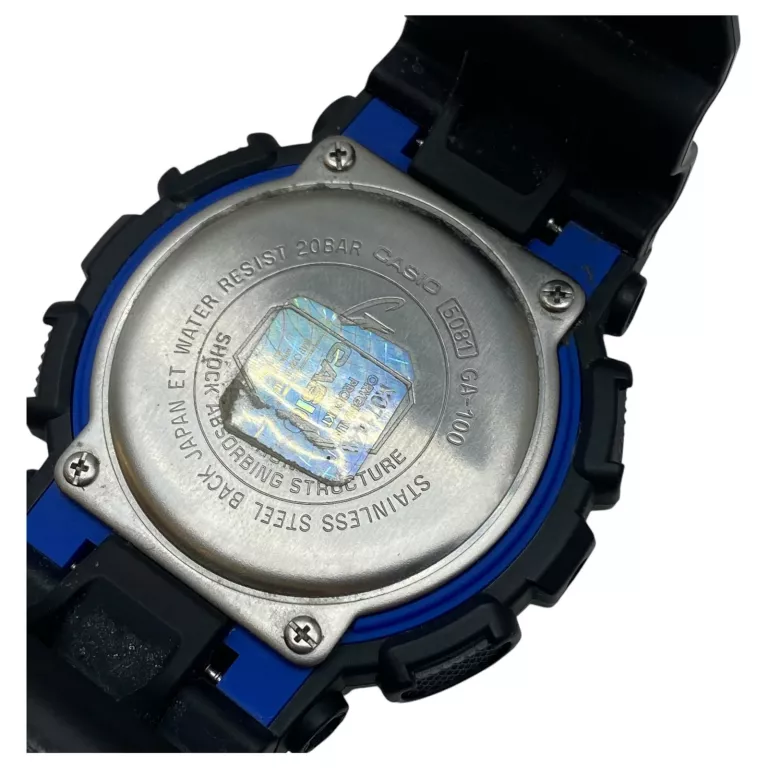 ZEGAREK CASIO G-SHOCK GA-100-1A2ER 20BAR HOLOGRAM