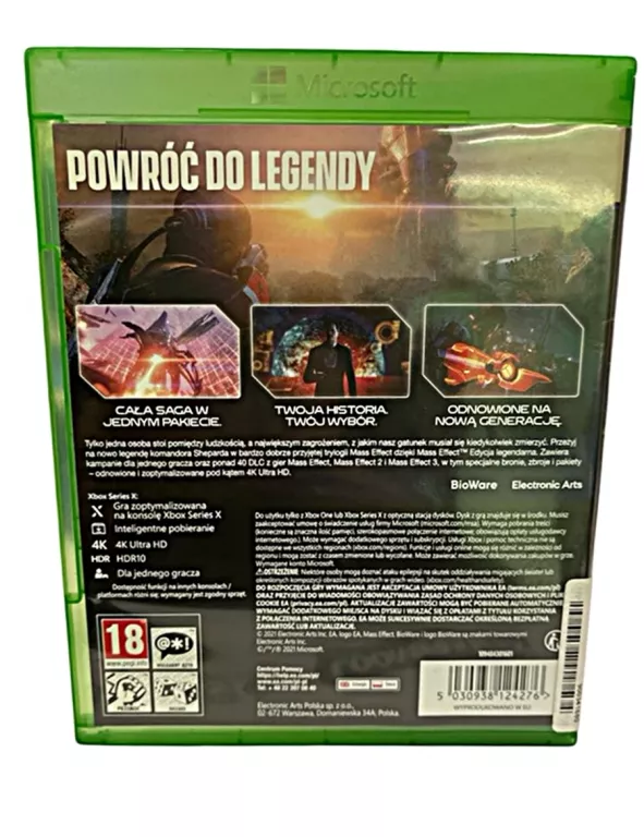 GRA NA XBOX ONE/SERIES X MASS EFFECT EDYCJA LIMITOWANA