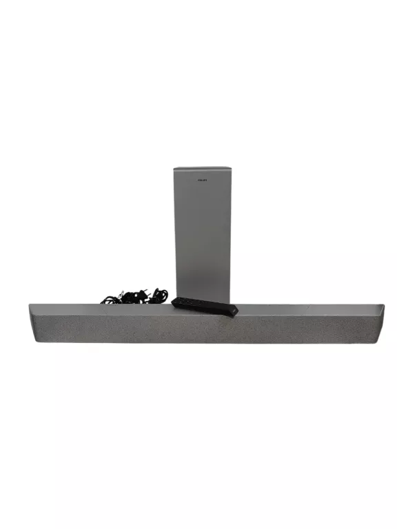 SOUNDBAR PHILIPS TAB8507/10 Z BEZPRZEWODOWYM SUBWOOFEREM 3.1 SREBRNY