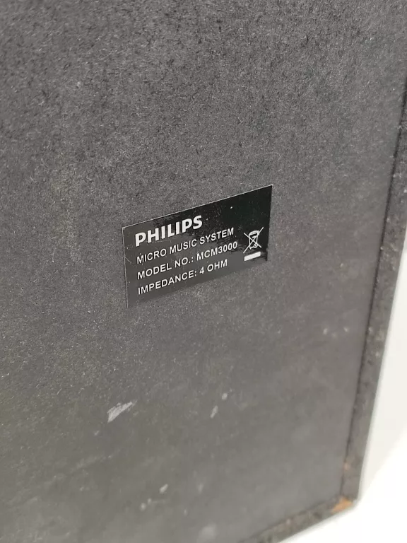 KOLUMNA KOLUMNY PHILIPS MCM3000 WOOX POWERFUL BASS