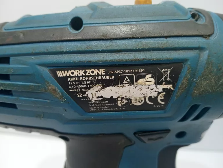 WKRĘTARKA WORKZONE + ŁAD + AKU + WALIZKA