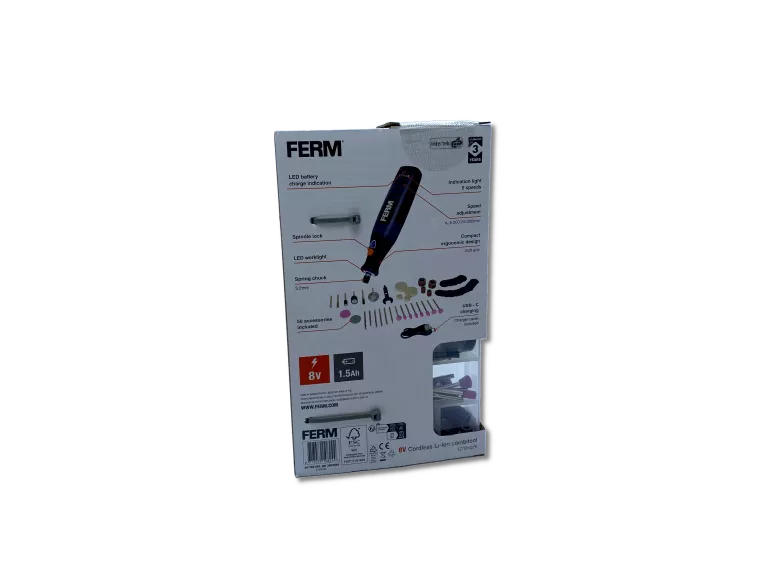 SZLIFIERKA WIELOFUNKCYJNA FERM AKUMULATOROWA 8 V CTM1024 USB