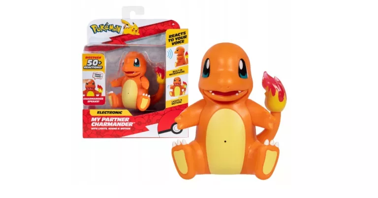 POKEMON INTERAKTYWNA FIGURKA MÓJ PARTNER CHARMANDER