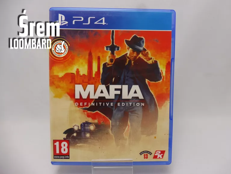 GRA MAFIA DEINITIVE EDITION NA PS4, STAN BDB!