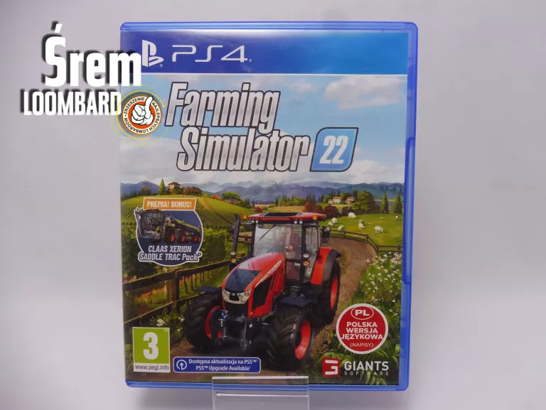 GRA FAMRING SIMULATOR 22 NA PS4