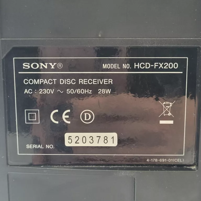 MINI WIEŻA SONY HCD-FX200 POLECAM!