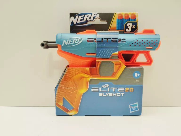REWELACYJNY ZABAWKOWY PISTOLET NA STRZAŁKI NERF ELITE 2.0 BLASTER SLYSHOT