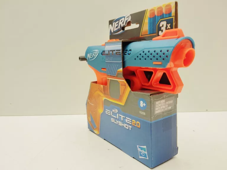 REWELACYJNY ZABAWKOWY PISTOLET NA STRZAŁKI NERF ELITE 2.0 BLASTER SLYSHOT
