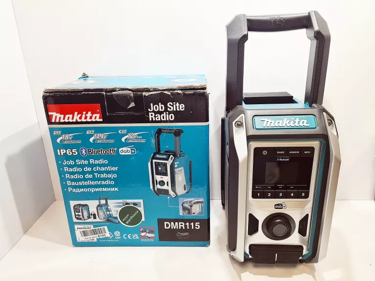 RADIO BUDOWLANE MAKITA DMR115 KOMPLET