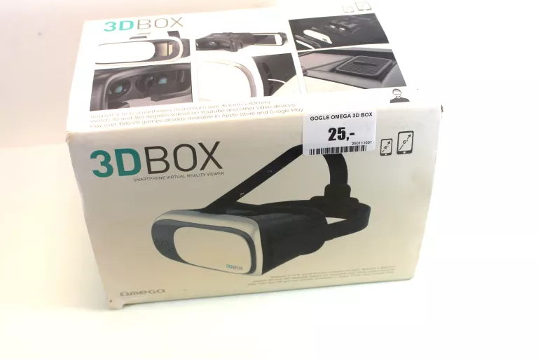 GOGLE OMEGA 3D BOX