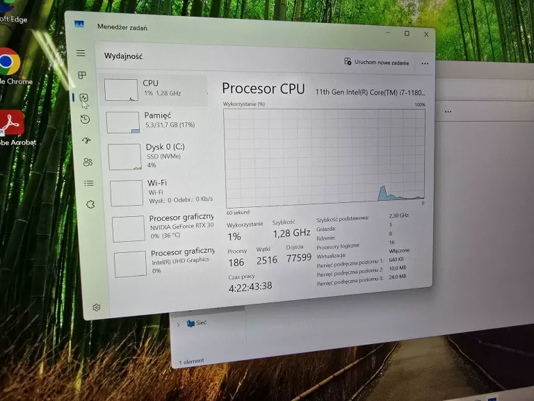 MSI CREATOR Z16 16 " INTEL CORE I7- 32/1TB SSD/RTX3060